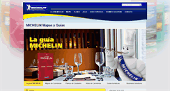 Desktop Screenshot of mapasyguias.michelin.es