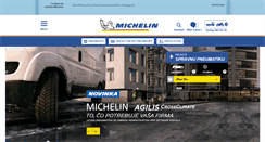 Desktop Screenshot of michelin.sk
