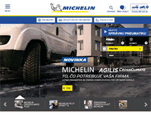 Tablet Screenshot of michelin.sk