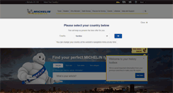 Desktop Screenshot of michelin.co.za