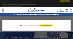 Desktop Screenshot of michelin.com