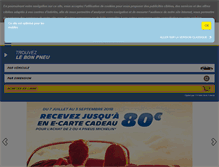 Tablet Screenshot of michelin.fr