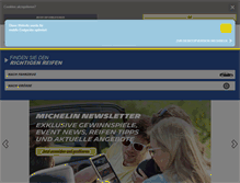 Tablet Screenshot of michelin.at