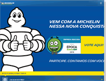 Tablet Screenshot of michelin.com.br