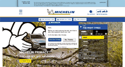 Desktop Screenshot of michelin.ie
