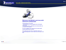 Tablet Screenshot of michelin-pro.michelin.com