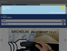 Tablet Screenshot of michelin.se